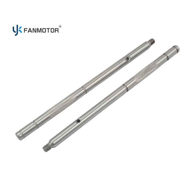 High-precision Custom C45 Steel Fan Motor Shaft Factory Direct Spupply