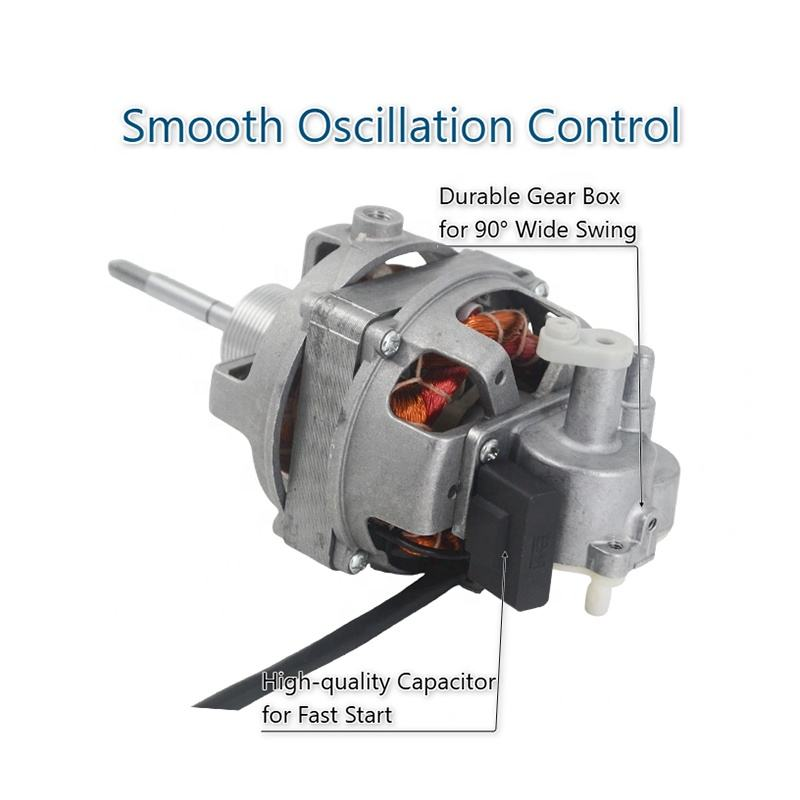 High Speed 75x17mm Aluminum Case Stand & Table Fan Motor Wholesale