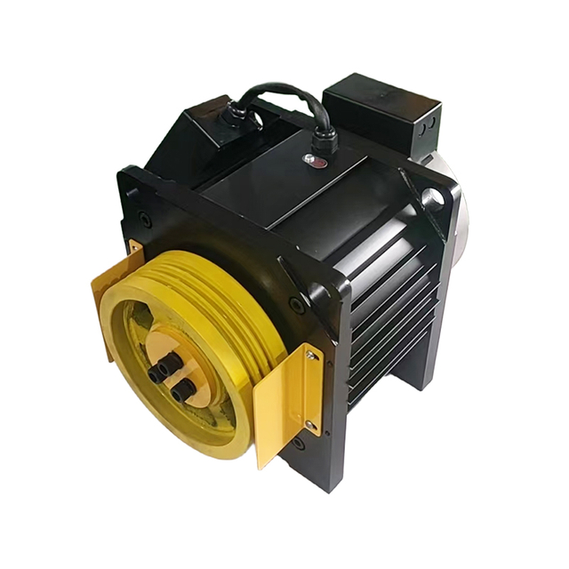 Custom GLX200 Gearless Elevator Traction Machine for Hotel