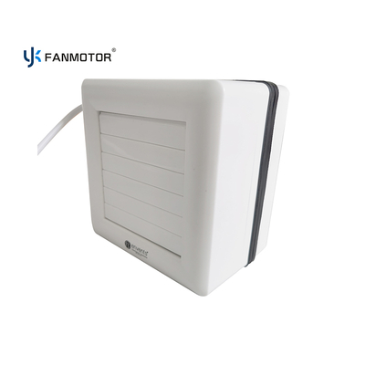 ABS Plastic 6 Inch Electric Shutter Bathroom Wall Window Mounted Ventilation Exhaust Fan