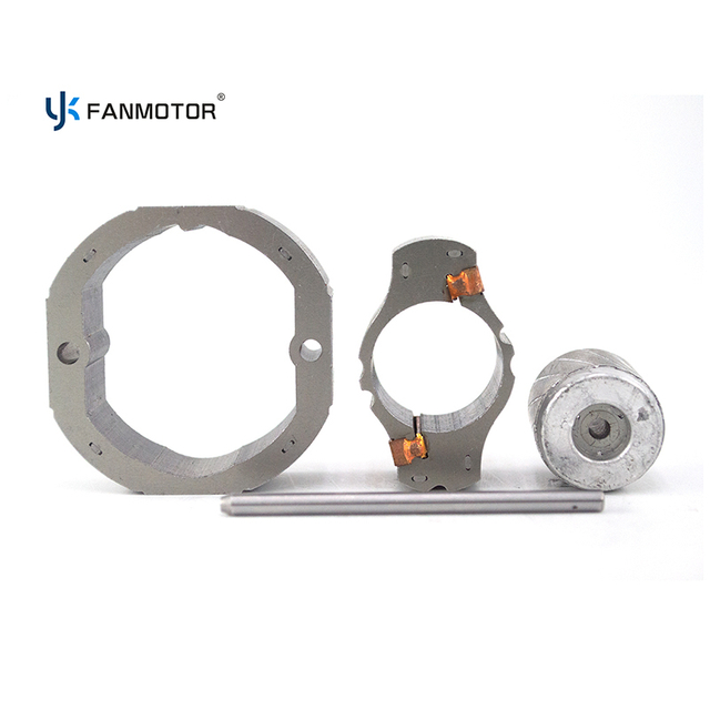 Custom AC Electric Fan Motor Accessories YJ58 Shaded Pole Motor Rotor And Stator Core Lamination