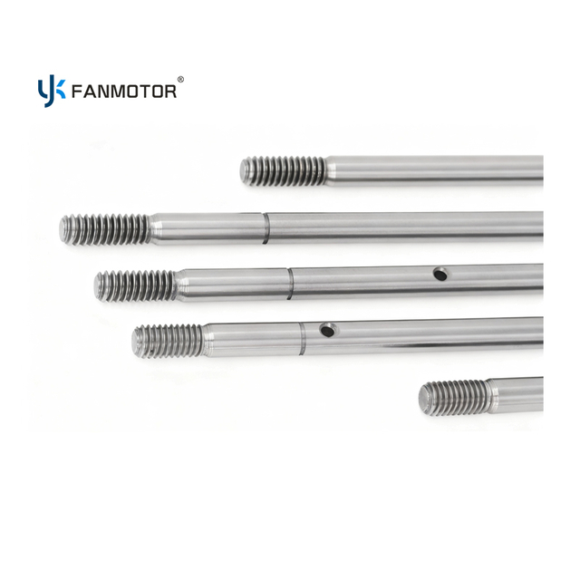 Factory Direct Precision C45# Steel Motor Shaft for Stand Fan