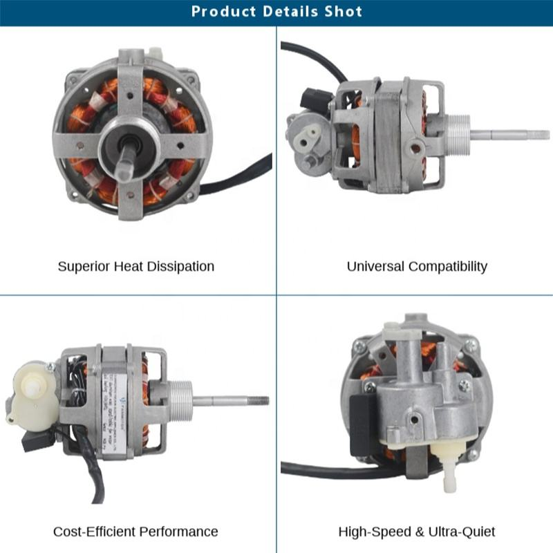 High Speed 75x17mm Aluminum Case Stand & Table Fan Motor Wholesale