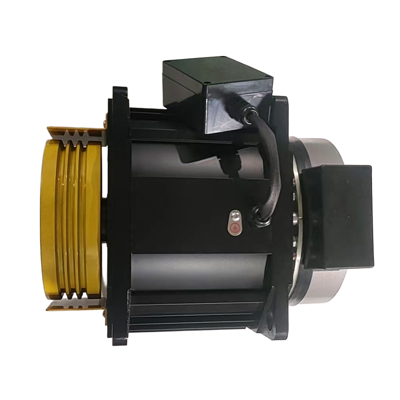 Custom GLX200 Gearless Elevator Traction Machine for Hotel