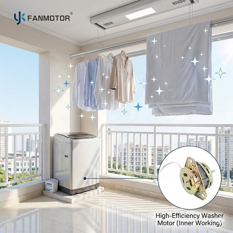 Twin Tub Washing Machine Motor Manufacturer | 135W 150W AC Motor