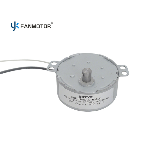 50TYZ CCW Synchronous Motor 20/24RPM for Electric Wall Fan Motor