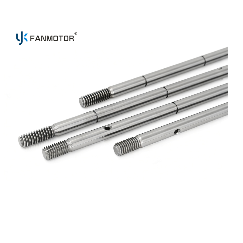 Factory Direct Precision C45# Steel Motor Shaft for Stand Fan