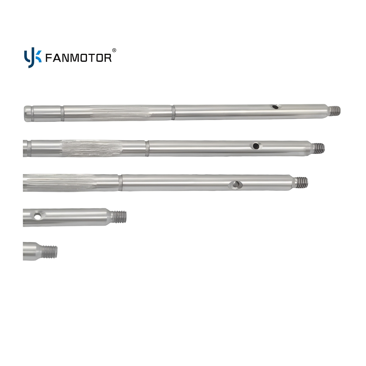 High-precision Custom C45 Steel Fan Motor Shaft Factory Direct Spupply