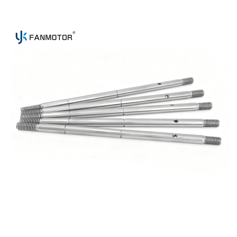 Factory Direct Precision C45# Steel Motor Shaft for Stand Fan