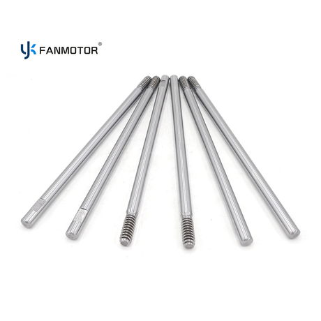 Corrosion resistant Industrial Fan Accessories Linear AC Motors Shaft Support Metal Steel 8mm