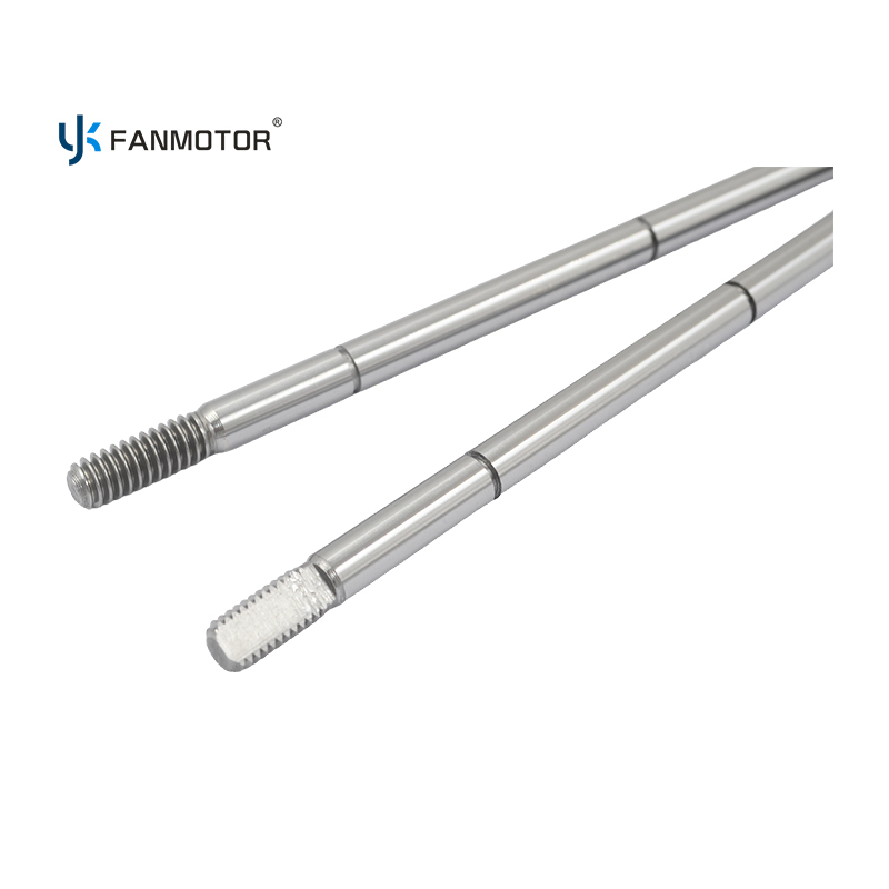 CNC Machined Carbon Steel Fan Motor Shaft High-precision Custom 