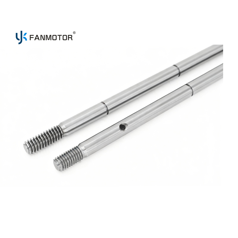 Factory Direct Precision C45# Steel Motor Shaft for Stand Fan