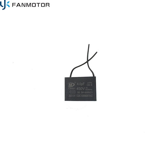 Cbb61 4.0UF 450V AC Industrial Air Conditioner Fan Running Start-up Capacitor