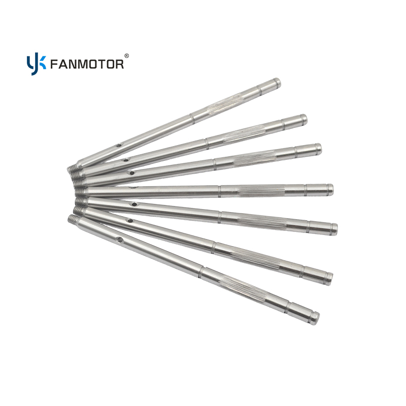 High-precision Custom C45 Steel Fan Motor Shaft Factory Direct Spupply