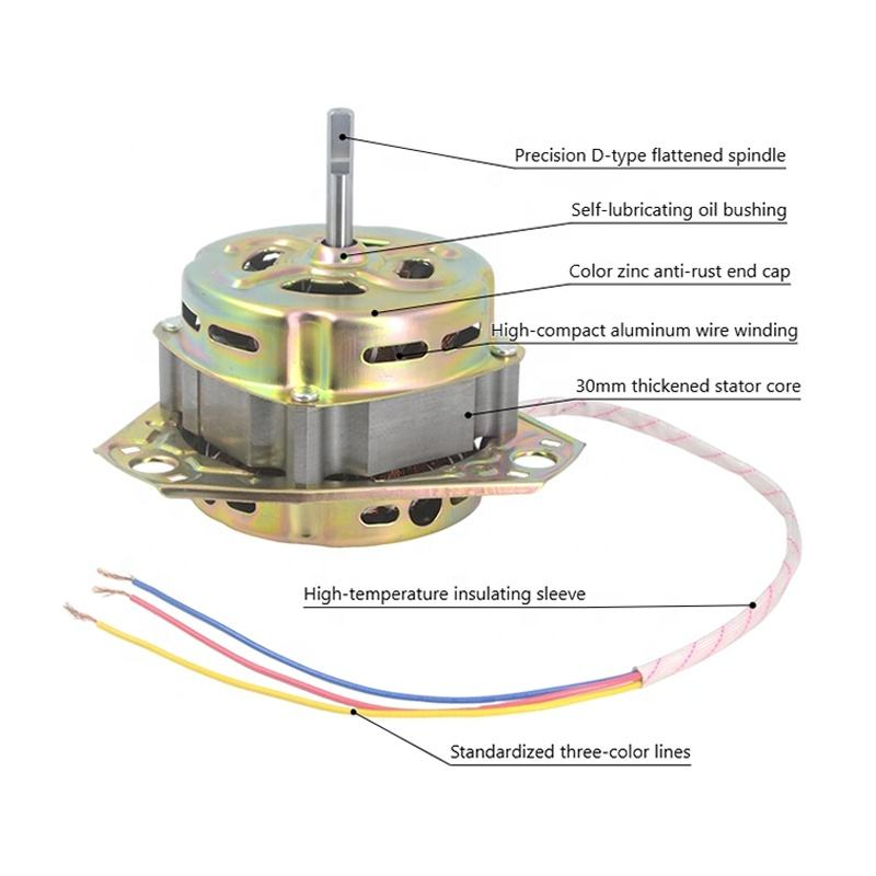 Twin Tub Washing Machine Motor Manufacturer | 135W 150W AC Motor