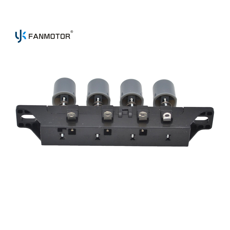 Universal 3-Speed 4-Button Fan Switch | 250V AC 1A Replacement Part