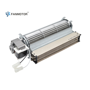 60x300mm Cross Flow Fan with PTC Heater 35W CW Left-Side Blower for Dryers