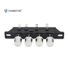4-Key Electroplated Silver Fan Push Button Switch | Chrome Finish Piano Switch