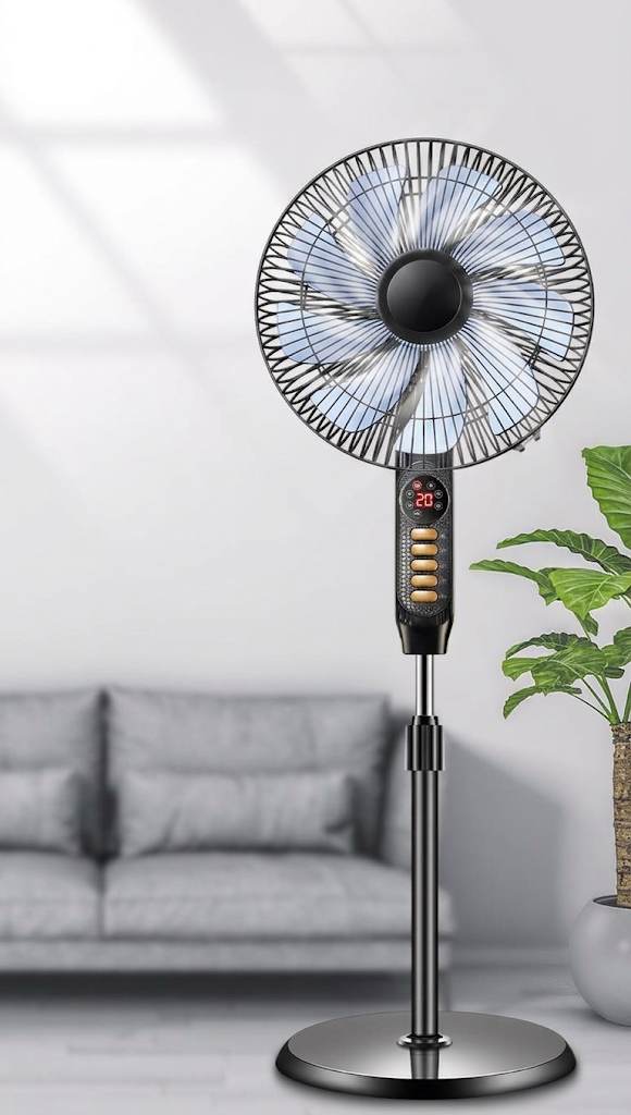 stand fan with 4 speed