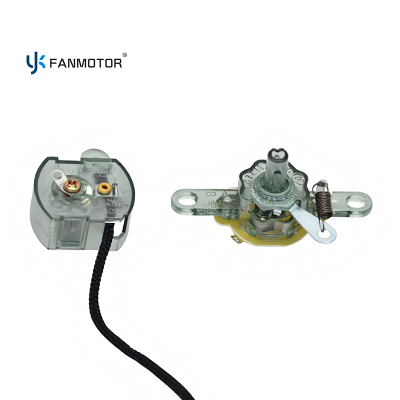 Universal Wall Fan Pull Cord Switch, 250V 1A | Oscillating On/Off Control