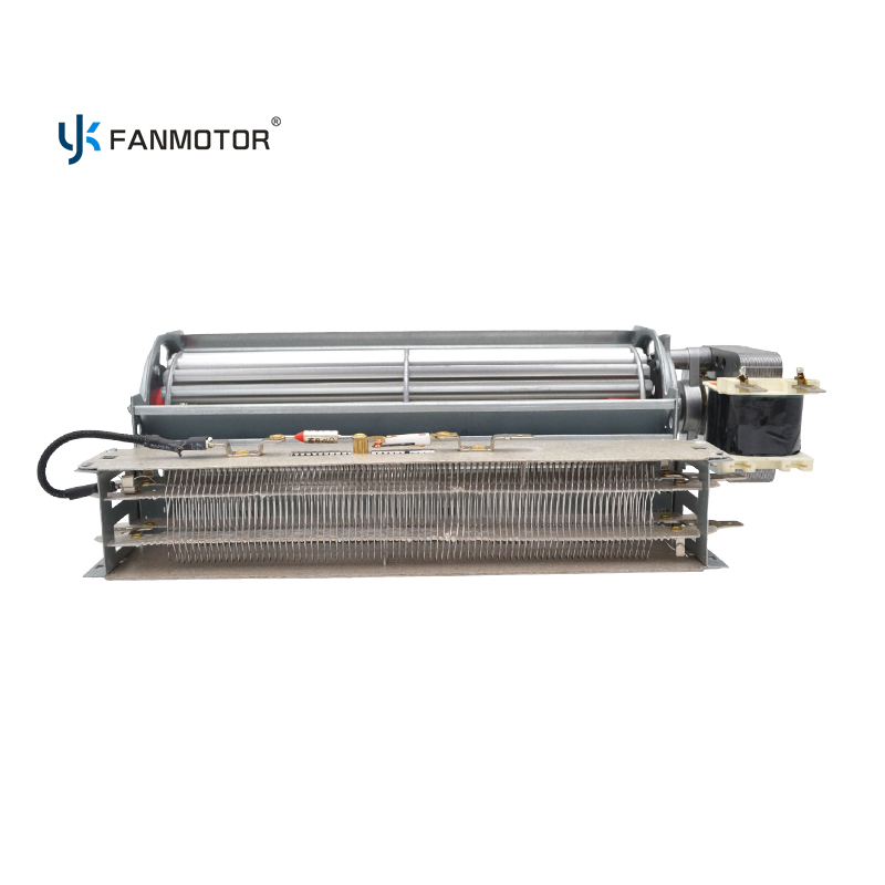 48x187mm Cross Flow Fan 15W with PTC Heater for Bathroom and Wall Heaters