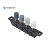 3-Speed 4-Key ABS Fan Control Switch | Custom Color Push Button Fan Switch