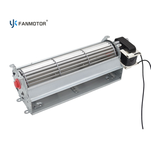 60x240mm Cross Flow Fan 32W Ball Bearing Tangential Blower for Air Curtains and Heaters