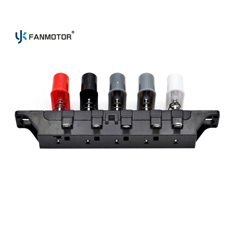 5-Key Fan Switch with Oscillation Control | Piano Type Push Button Switch