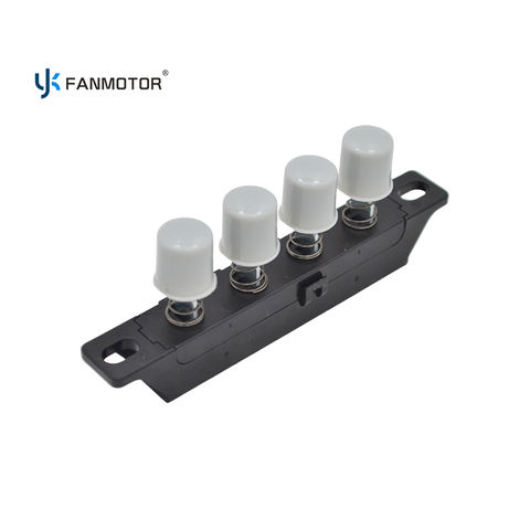 250V AC 1A 4-Position Fan Speed Key Switch | Grey and White Fan Spare Part