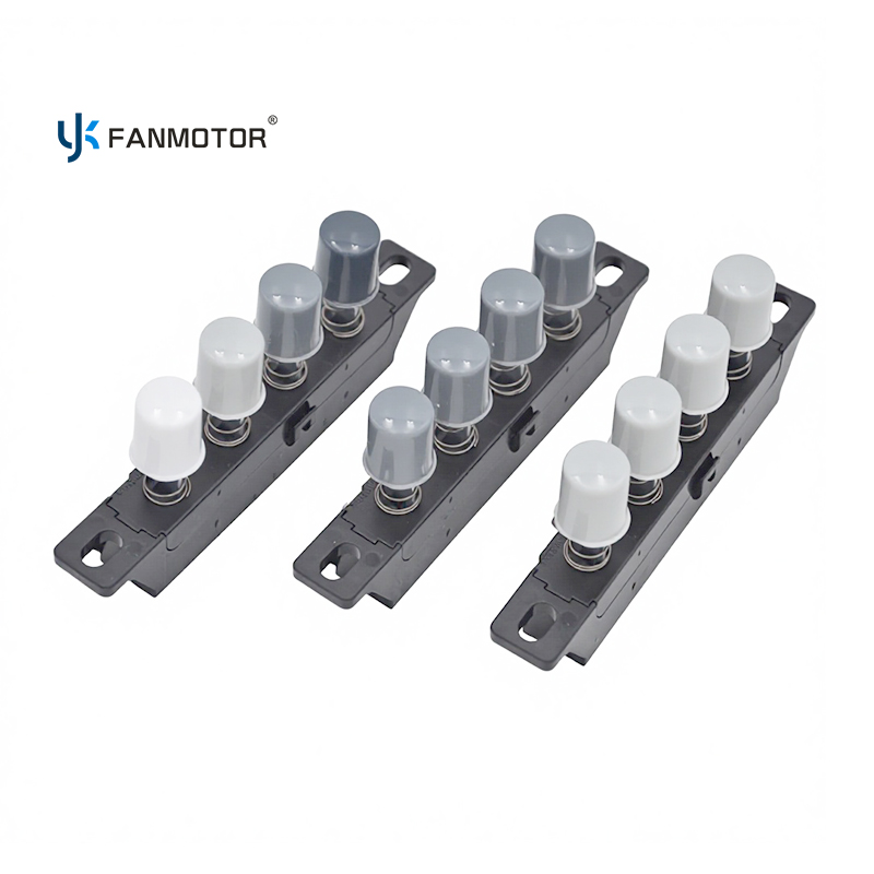 250V AC 1A 4-Position Fan Speed Key Switch | Grey and White Fan Spare Part
