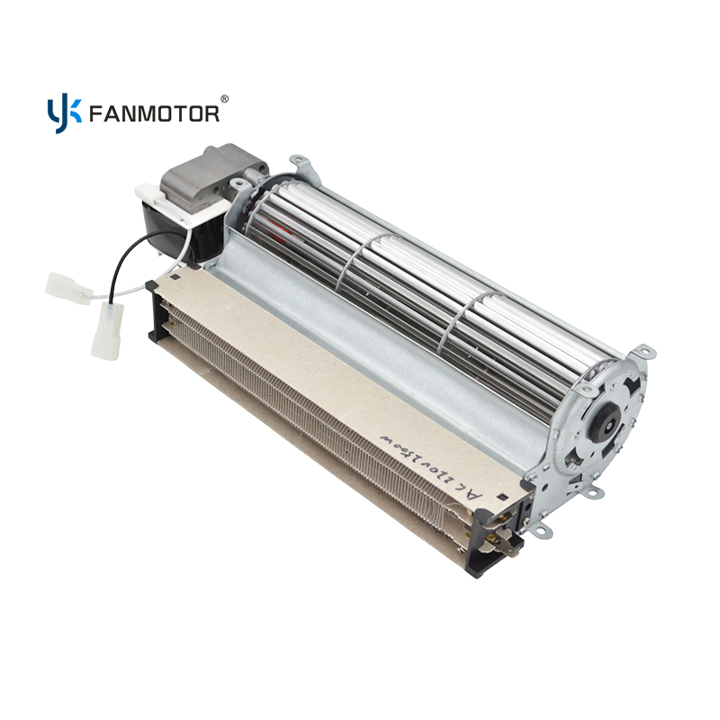 60x300mm Cross Flow Fan with PTC Heater 35W CW Left-Side Blower for Dryers