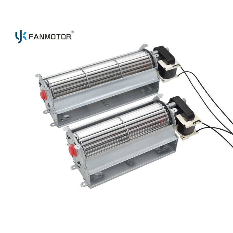 60x240mm Cross Flow Fan 32W Ball Bearing Tangential Blower for Air Curtains and Heaters