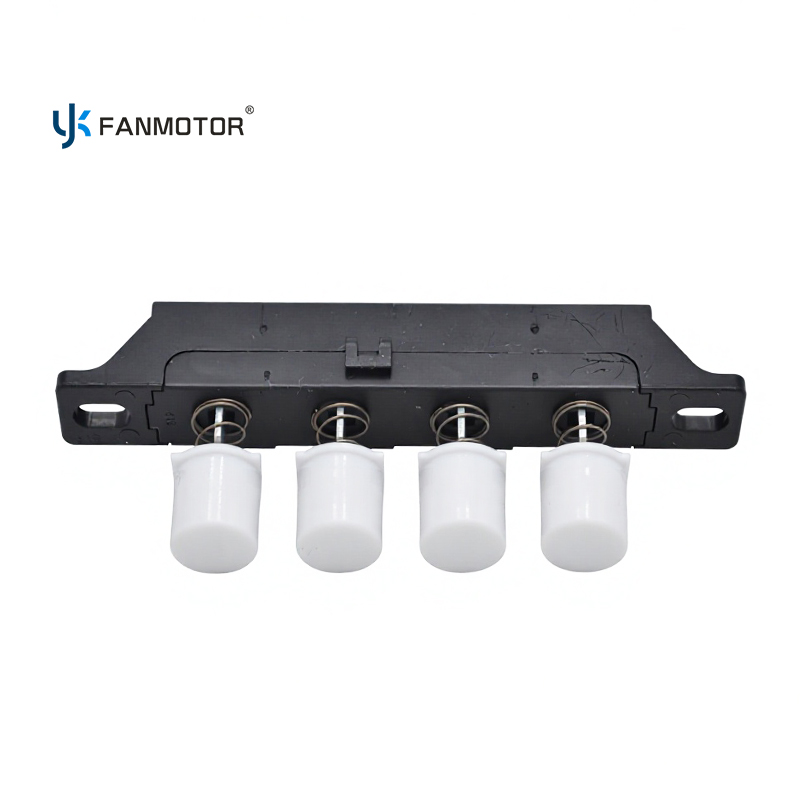 4-Key Electric Fan Piano Switch, 3 Speed | 250V AC Push Button Controller