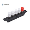 5-Key Fan Push Switch with Light Control | Dual-Slide Master Reset Piano Switch