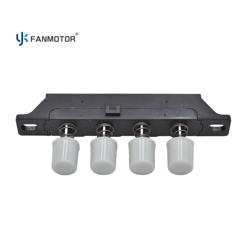 250V AC 1A 4-Position Fan Speed Key Switch | Grey and White Fan Spare Part